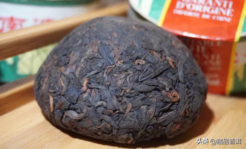 1996年销法沱：普洱熟茶“三朵金花”之一，25年精品经典老熟茶